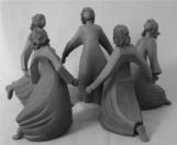 Véronique ROUGY, Sculpture: La danse